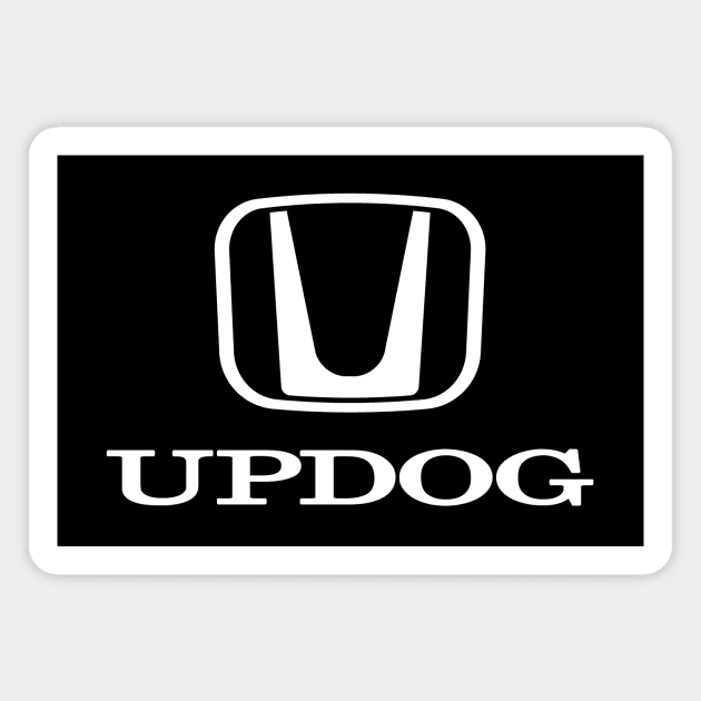 Updog Car Magnet by DCLawrenceUK